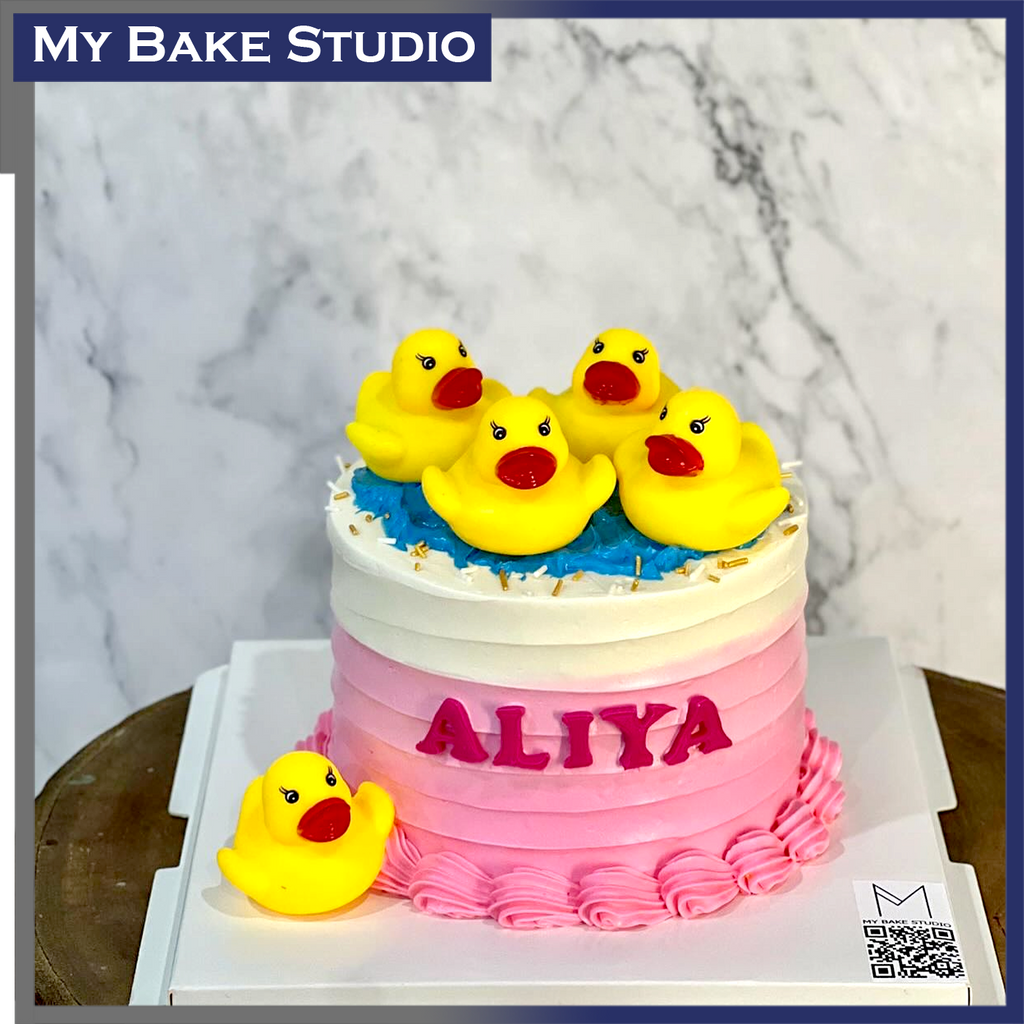 Rubber Ducky Cake