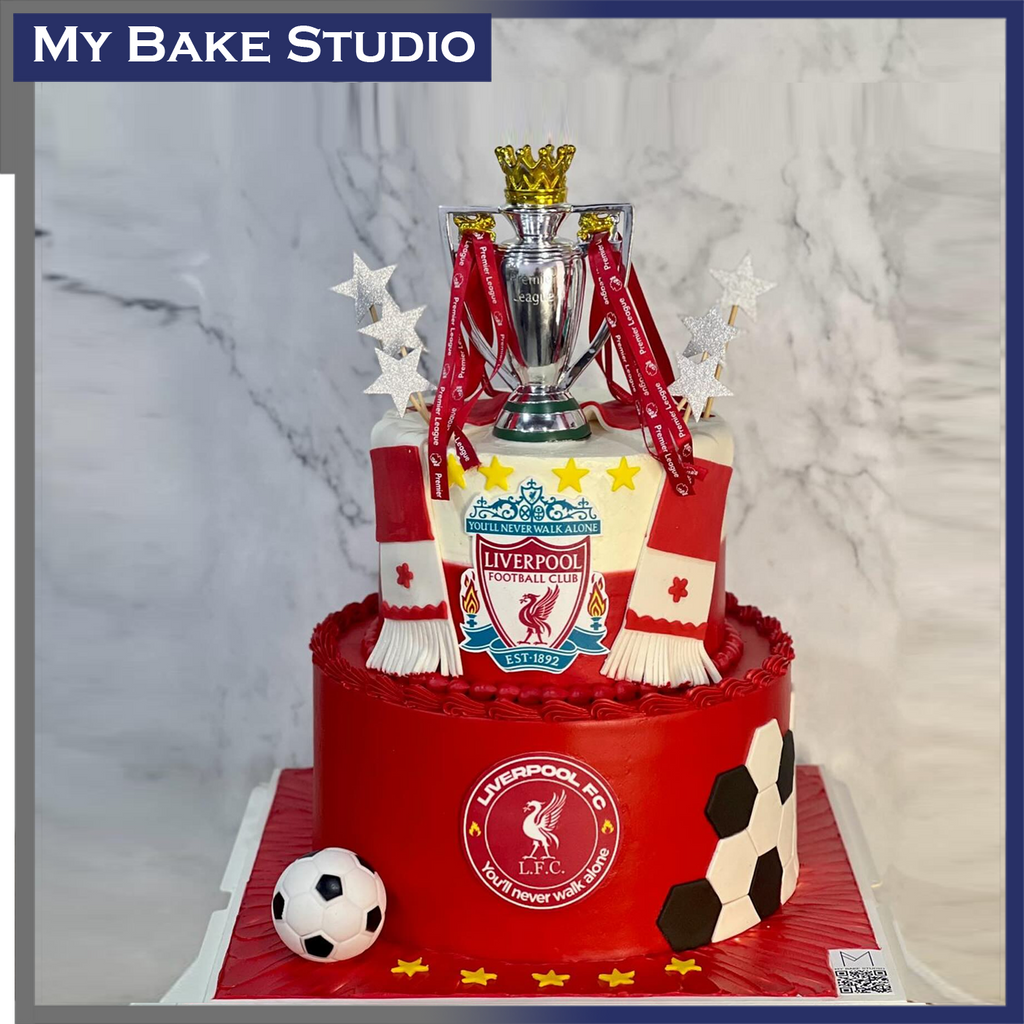 Soccer premier league cup Cake