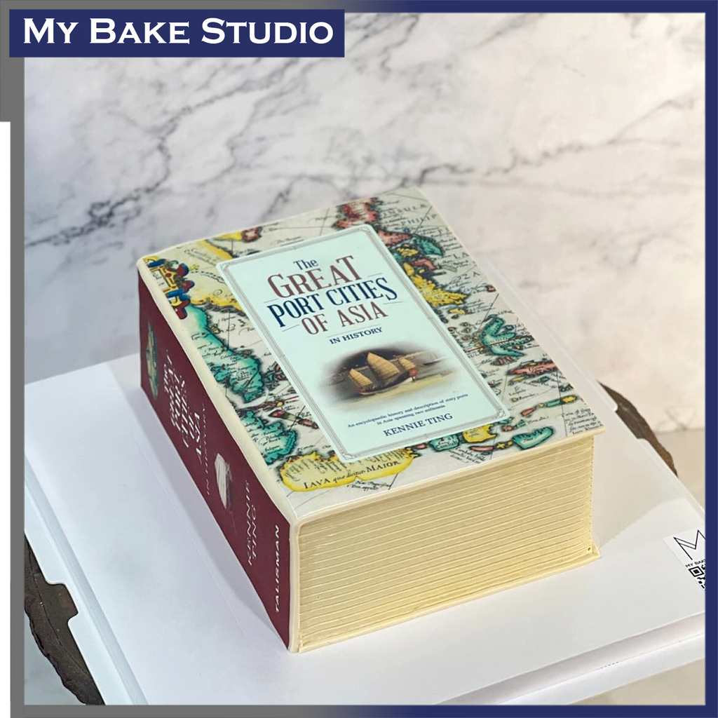 I published a Book cake