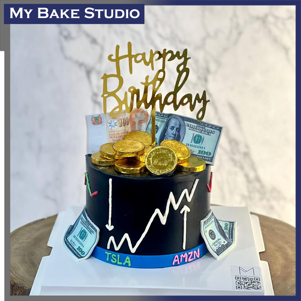 Stock Market Cake