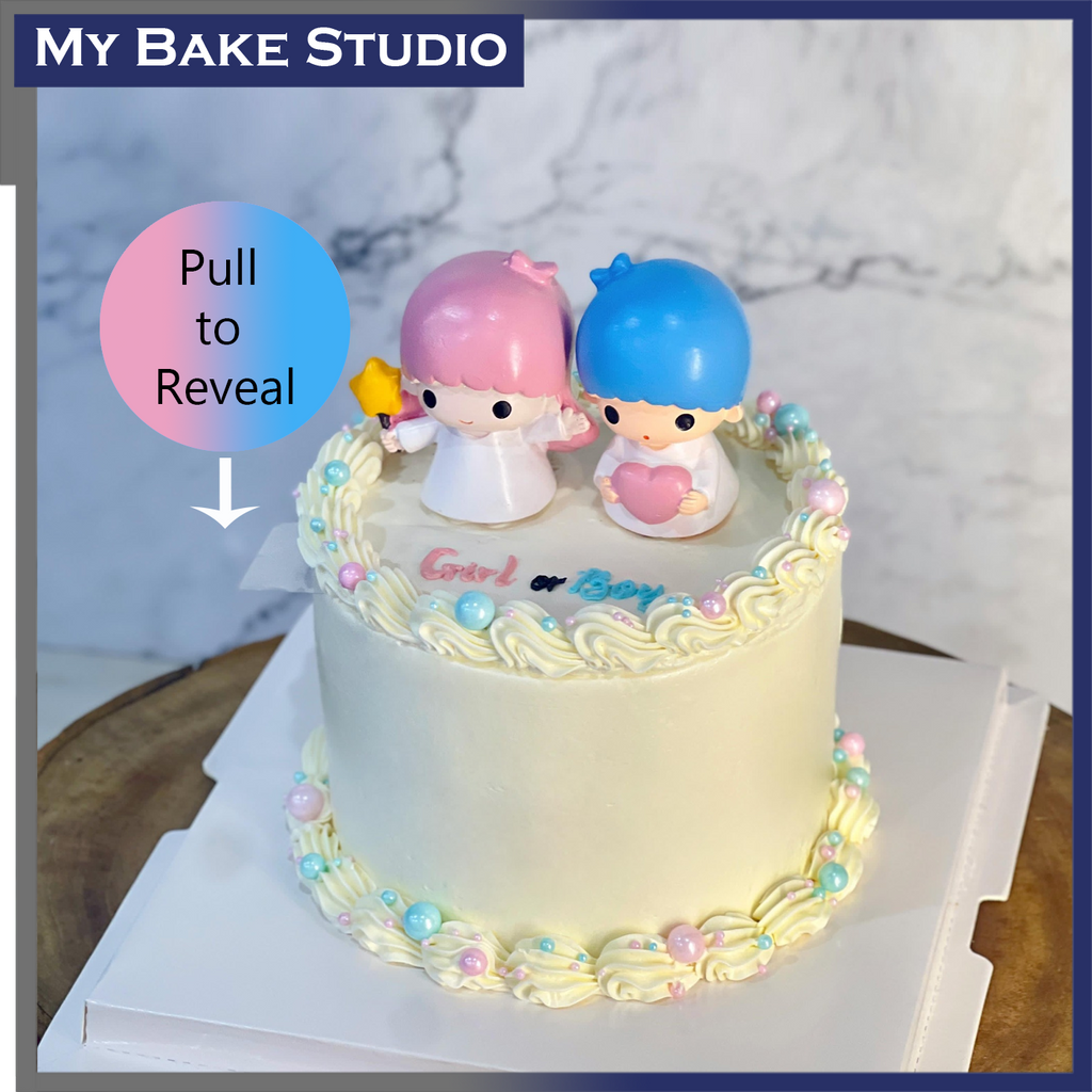 Surprise Gender Reveal Cake