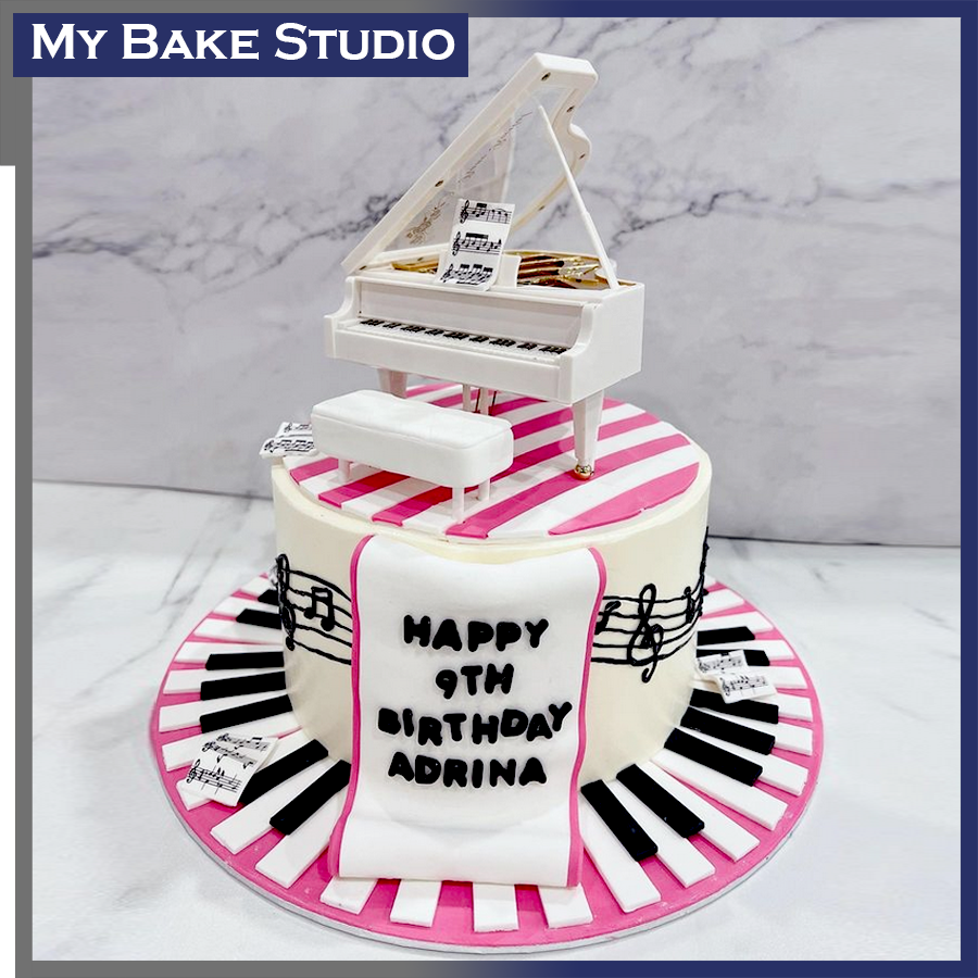 Keynote Piano Cake
