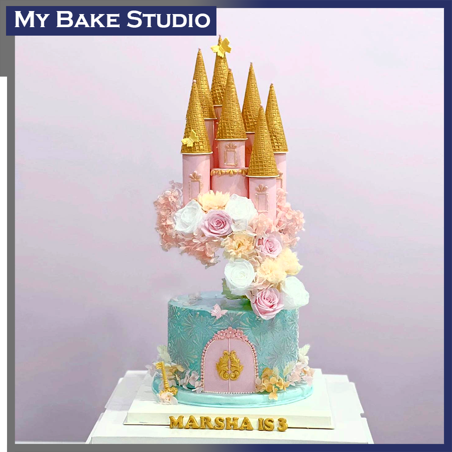 Sky Castle Cake