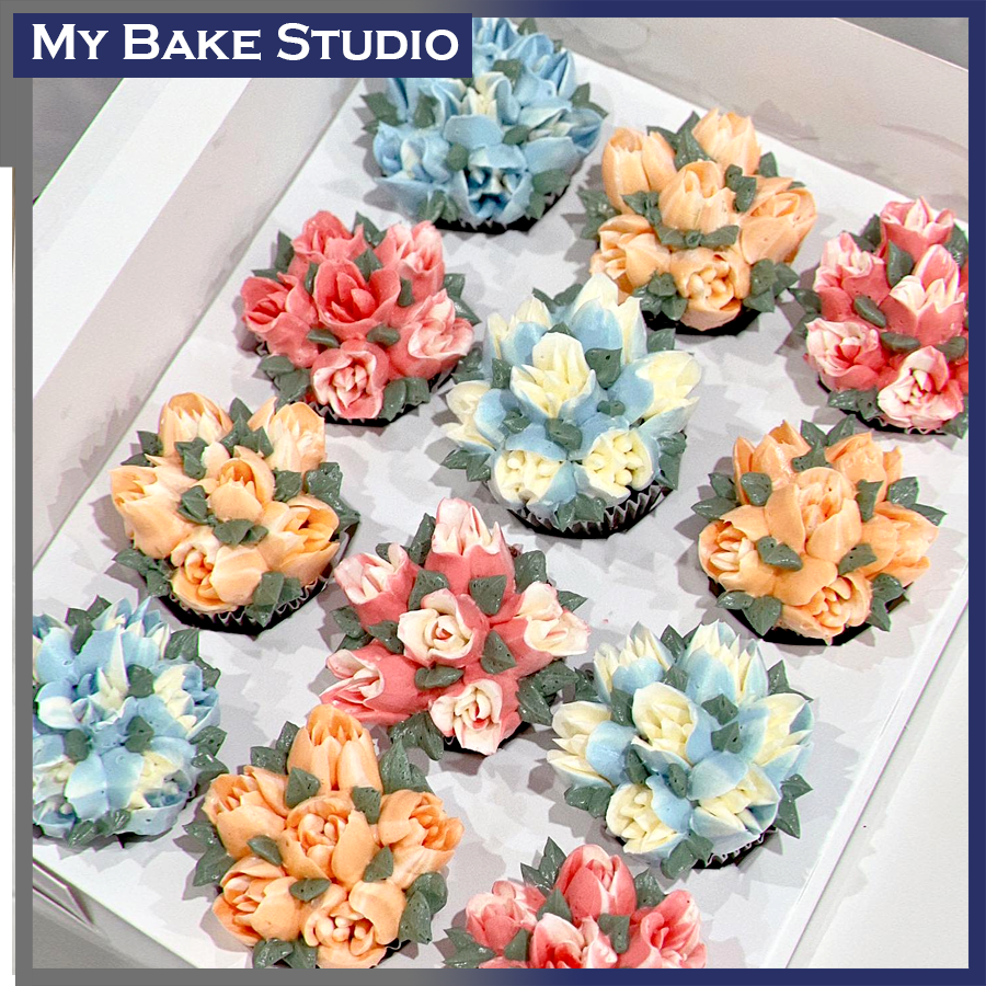 Garden Bloom Cupcakes