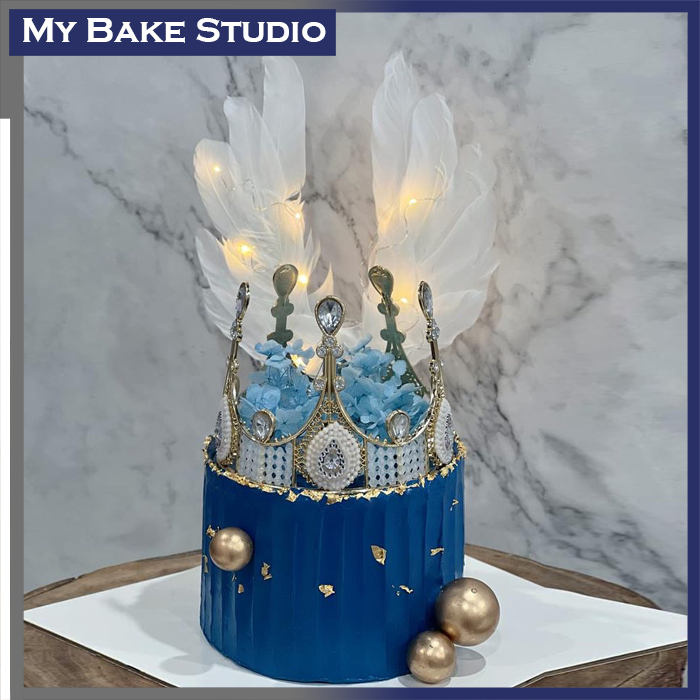 Royalty Blue Cake