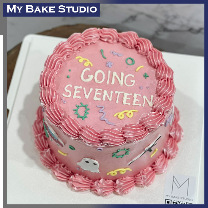 Birthday Coming Cake