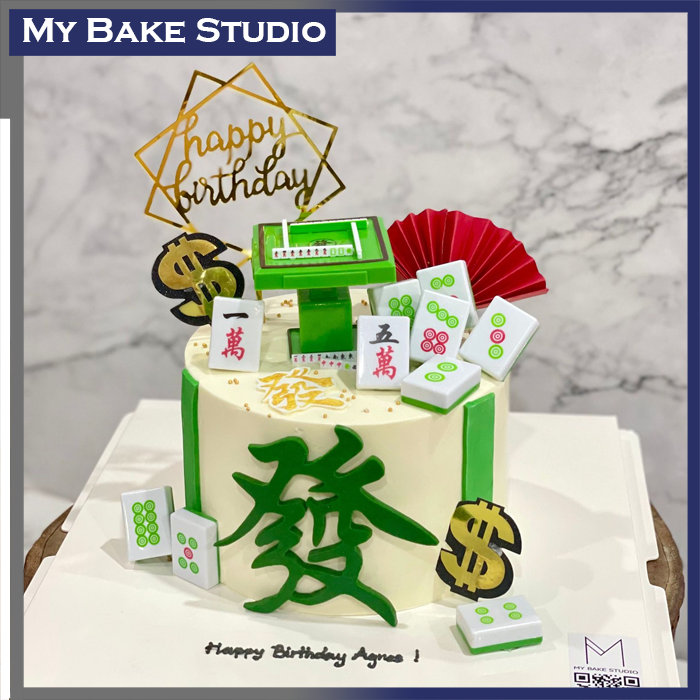 Mahjong Legend Cake