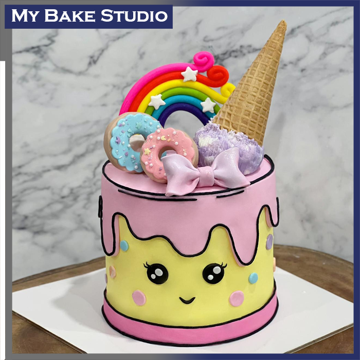 2D Sweety Me Cake