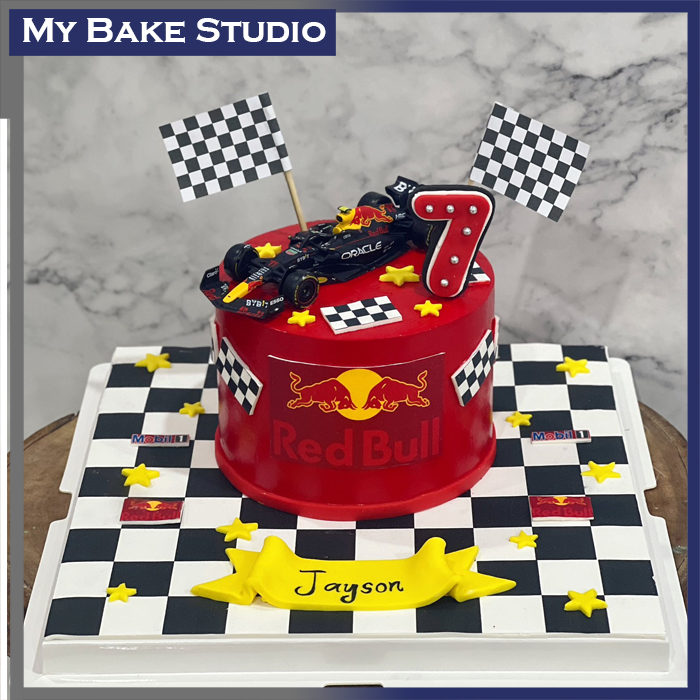 F1 Racer Cake