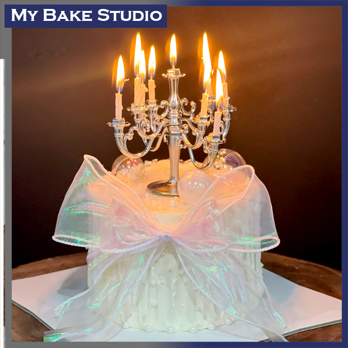 Romance of the candle light Cake