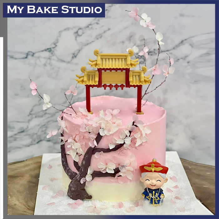 Sakura Granny Cake