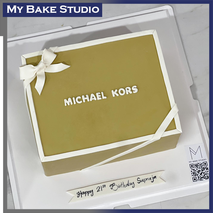 Michael Kors Box Cake