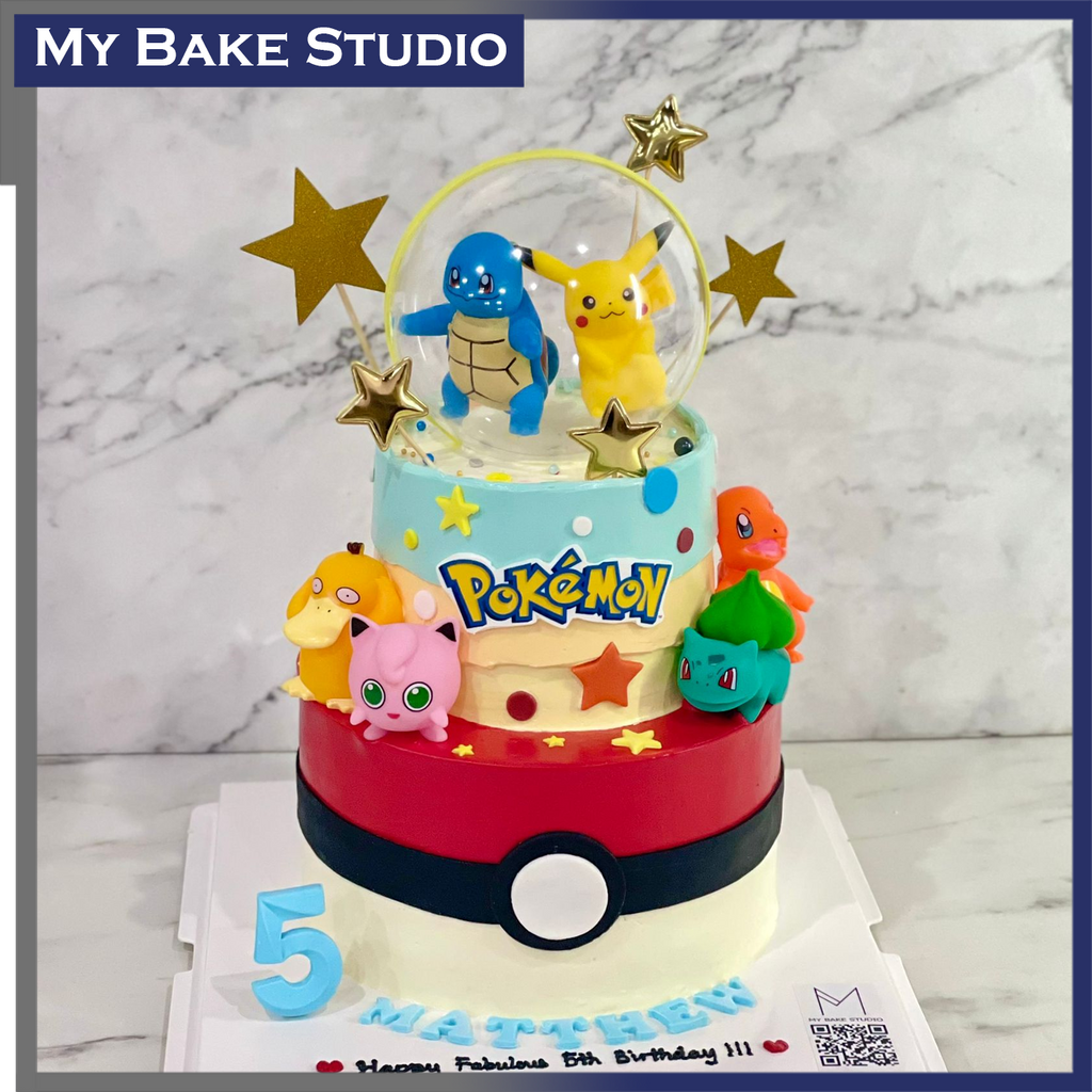 Pokemon & Friends Cake
