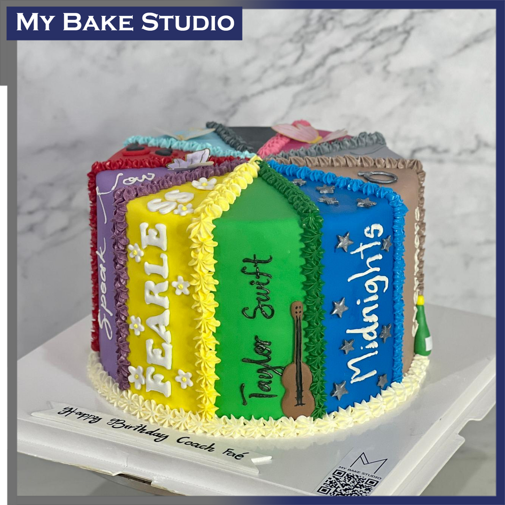 Tylor Swift Book Cake