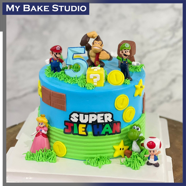 Super Mario Bros Cake - My Bake Studio