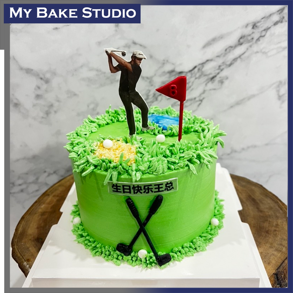 Golf Play Cake