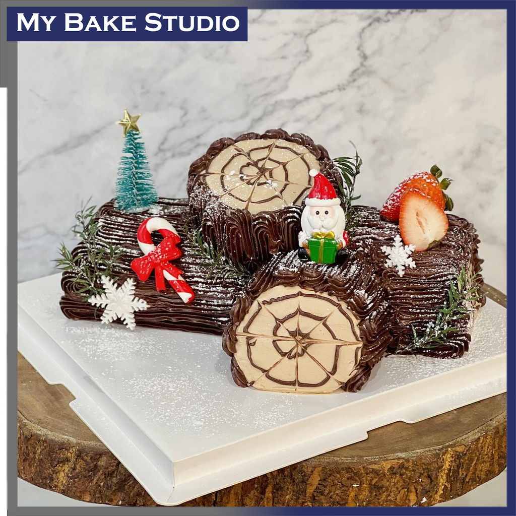 Santa Log Cake