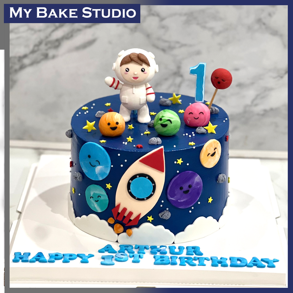 Space Boy Cake