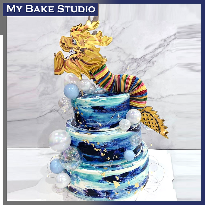 Sky Dragon Cake