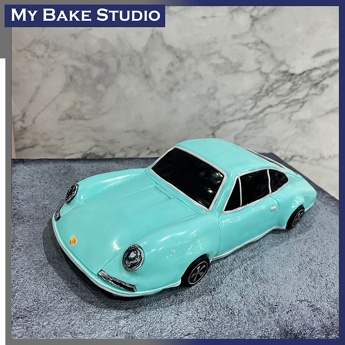 3D Porsche 911 Cake