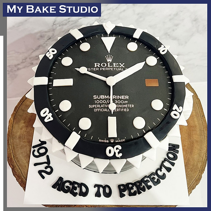 Branded Watch 4 Cake
