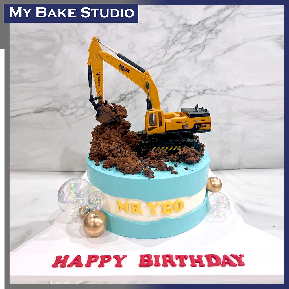 Construction Loaded Cake