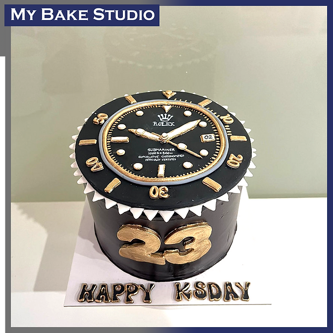 Branded Watch 1 Cake