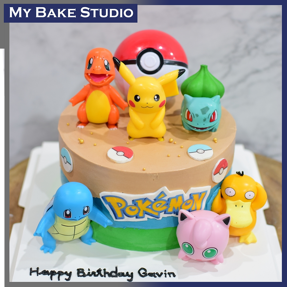 Pokemon Friends Cake