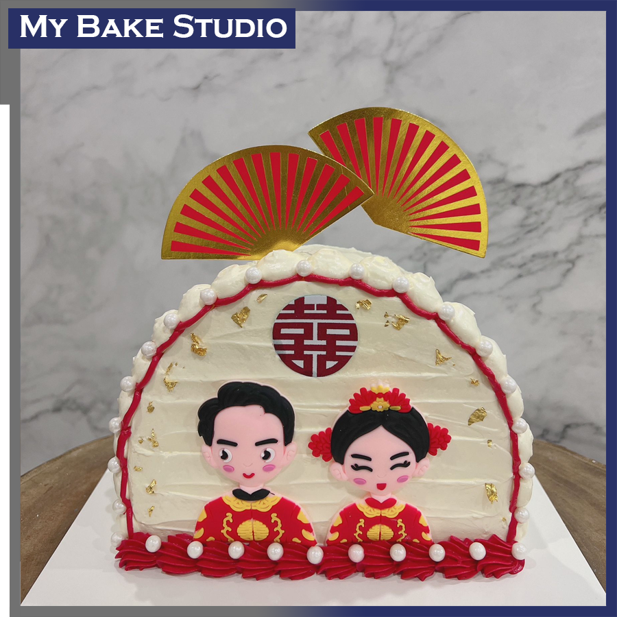 Chinese Couple Cake