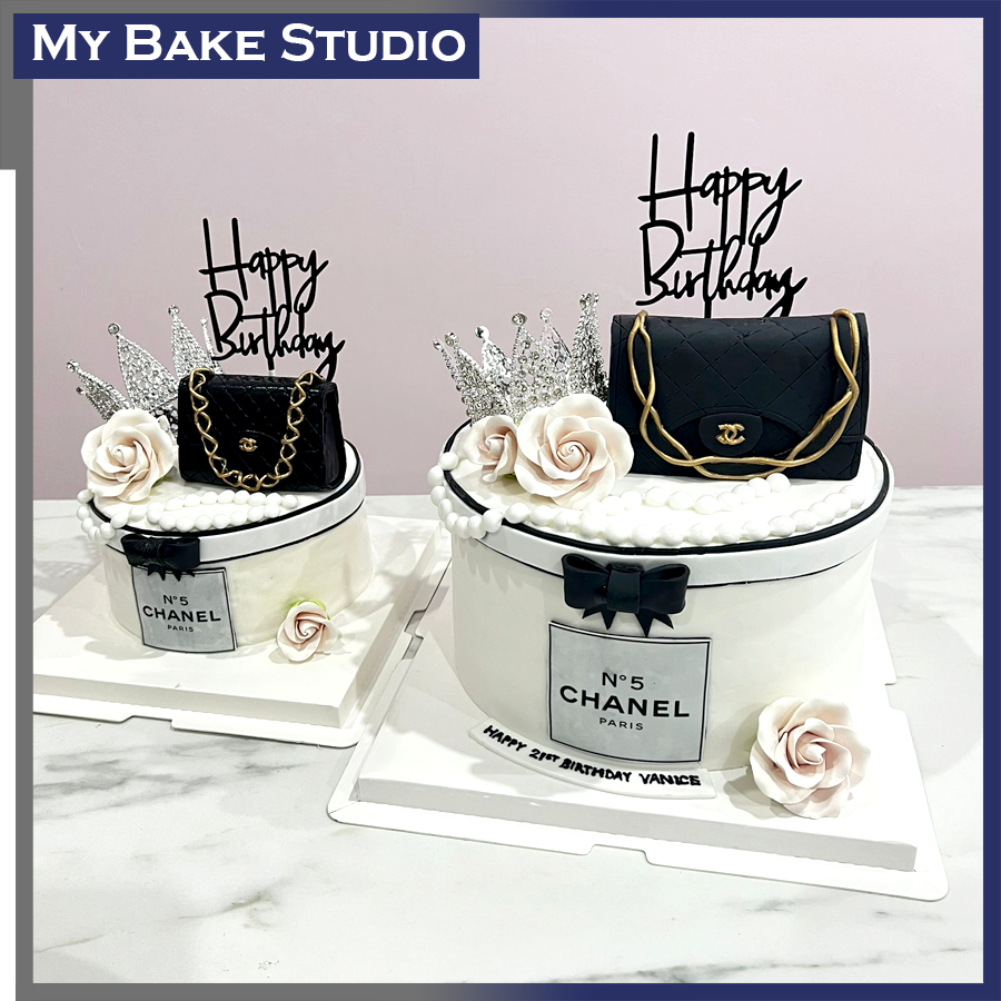 Chanel Cake - Decorated Cake by sweet inspirations - CakesDecor
