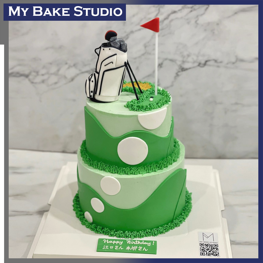 Golfer Cake