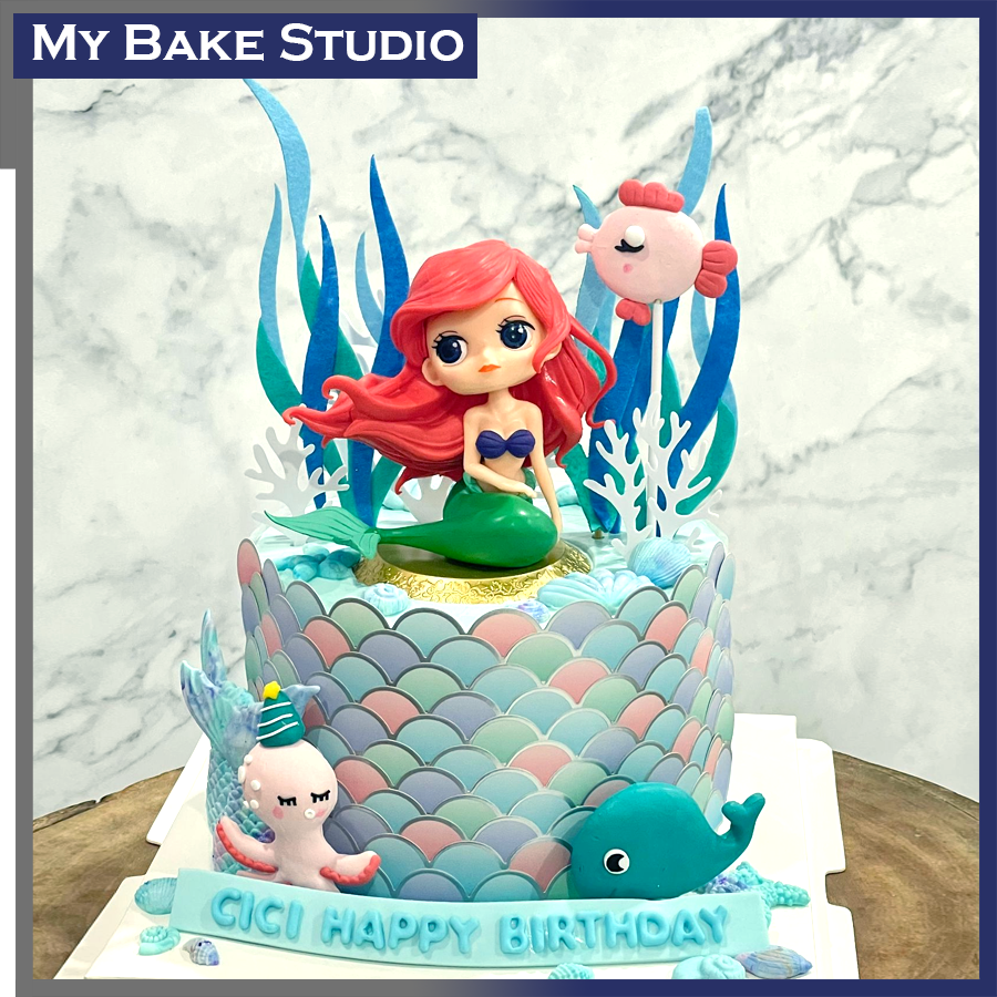 Mermaid World Cake